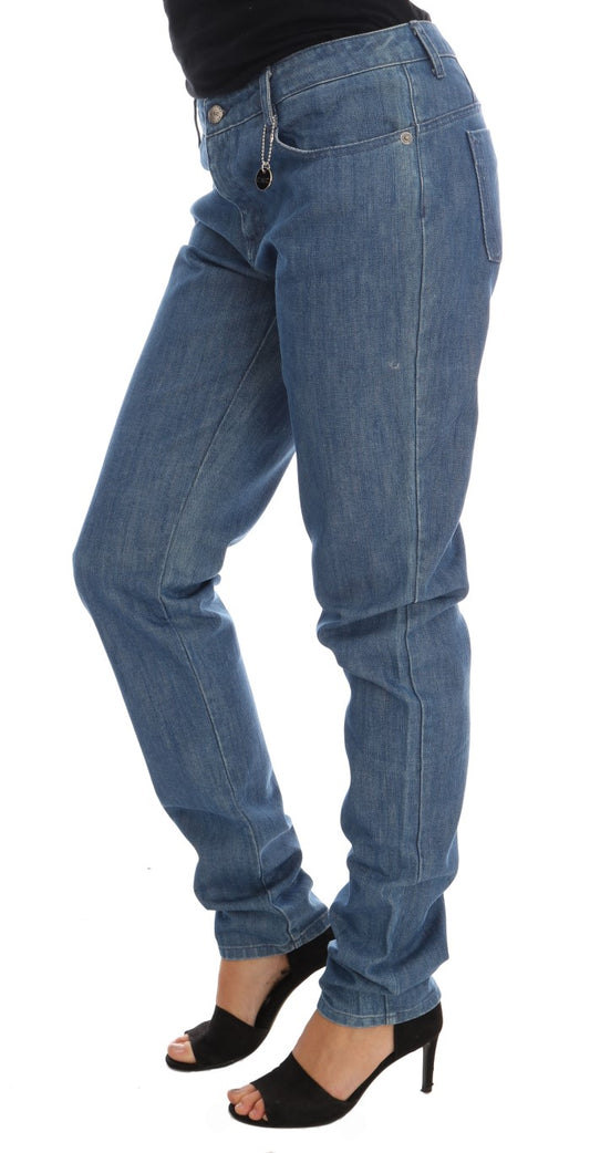 Elegant Boy Fit Blue Wash Jeans - SEHABRANDS