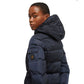 Blue Nylon Jackets & Coat - SEHABRANDS