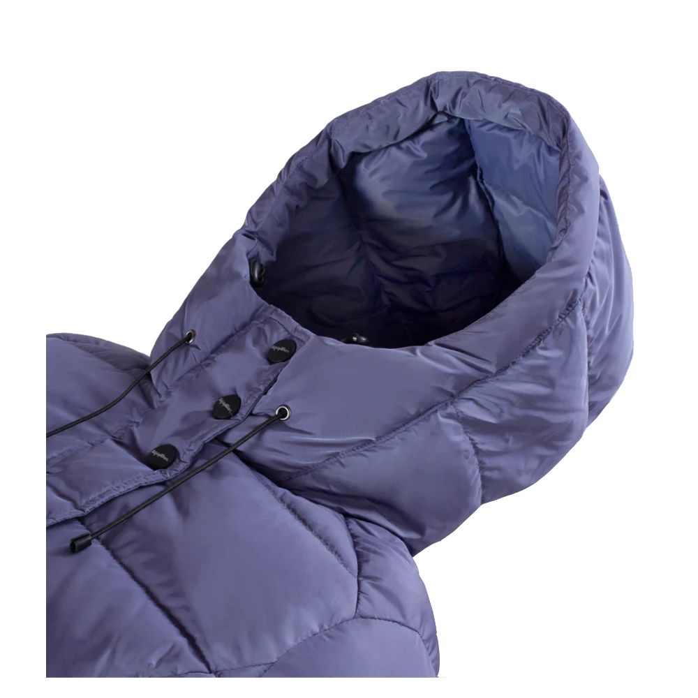 Purple Nylon Jackets & Coat - SEHABRANDS