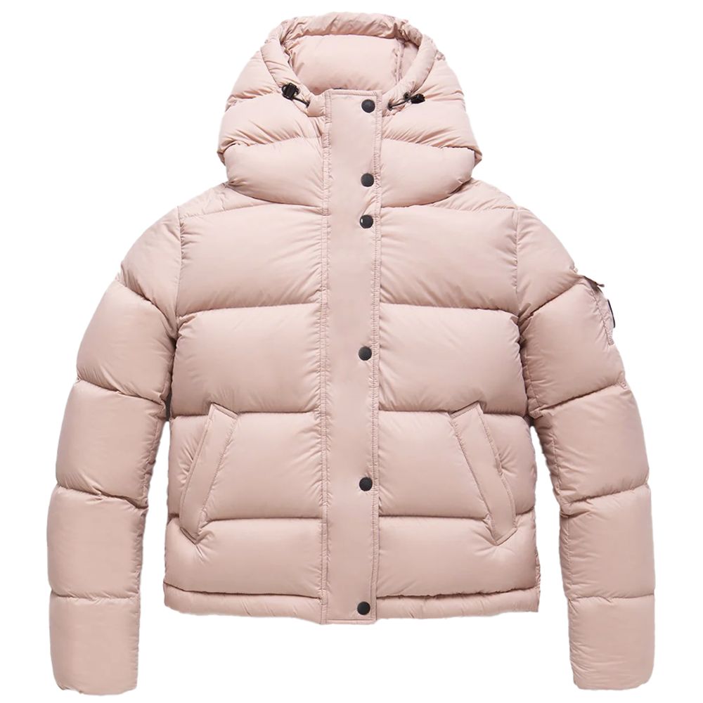 Pink Polyester Jackets & Coat - SEHABRANDS