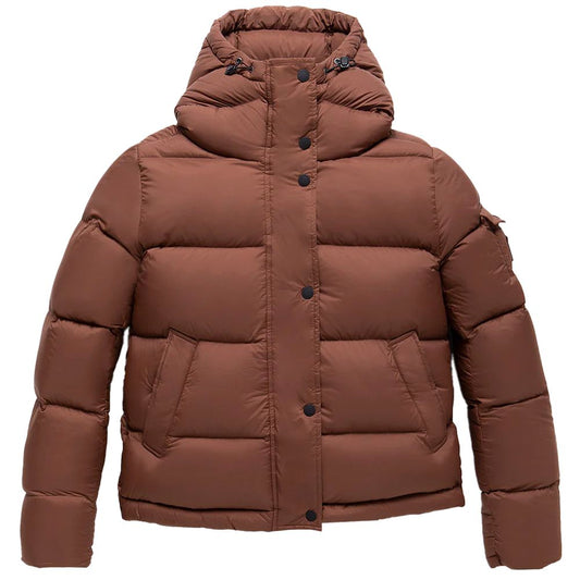 Brown Polyester Jackets & Coat - SEHABRANDS