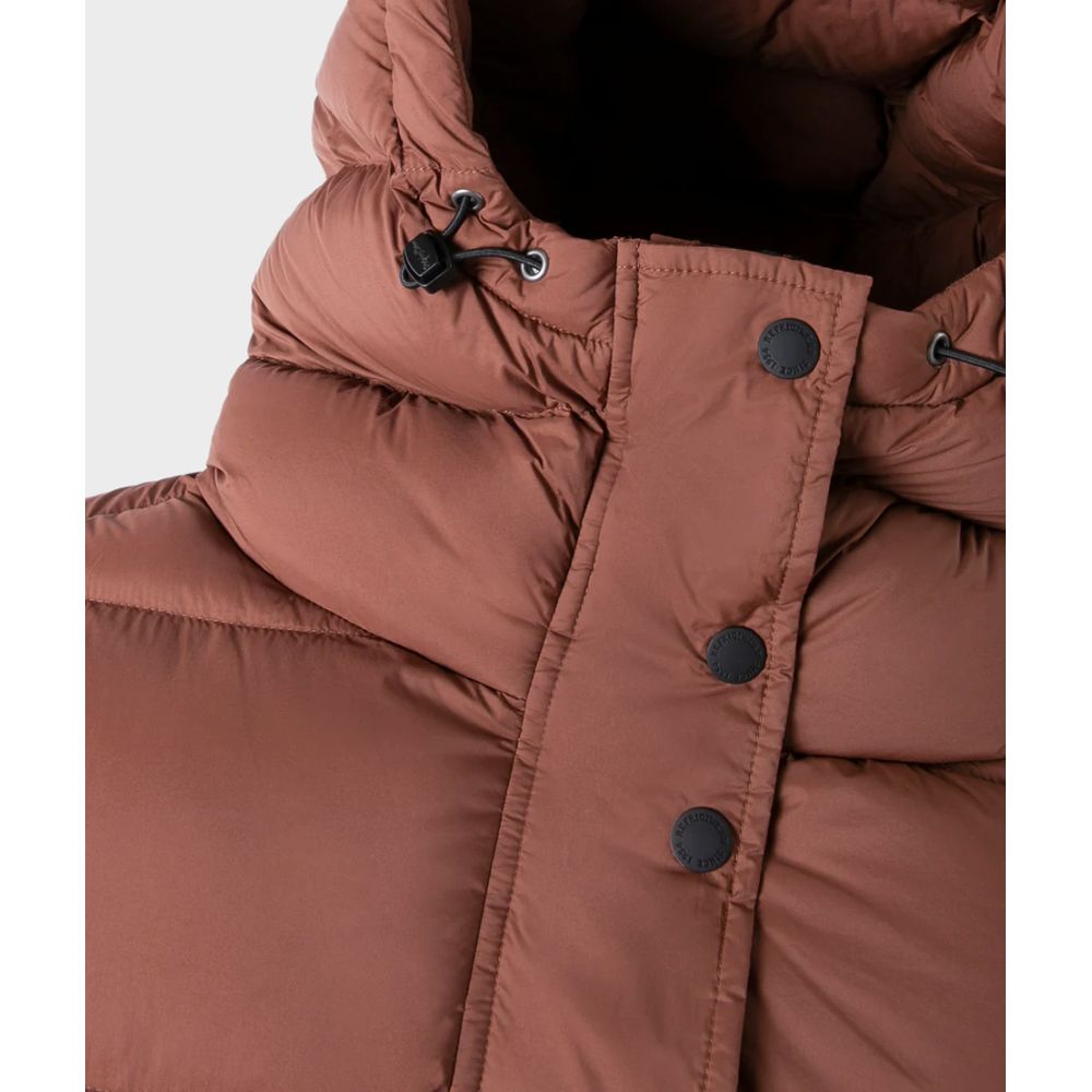 Brown Polyester Jackets & Coat - SEHABRANDS