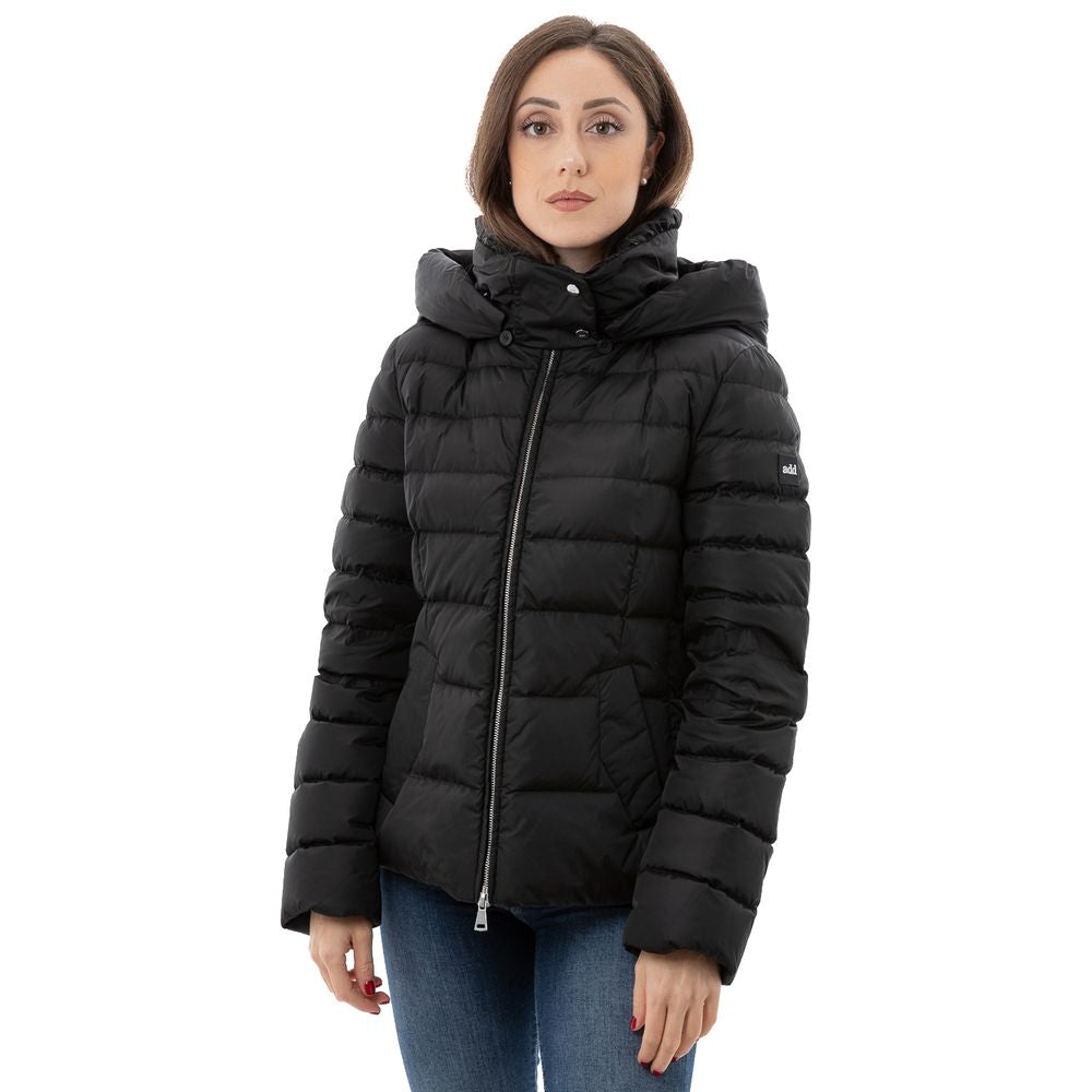 Black Polyamide Jackets & Coat - SEHABRANDS