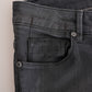 Sleek Gray Slim-Fit Designer Jeans - SEHABRANDS