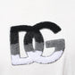 Dolce & Gabbana White Cotton DG Logo Print T-shirt