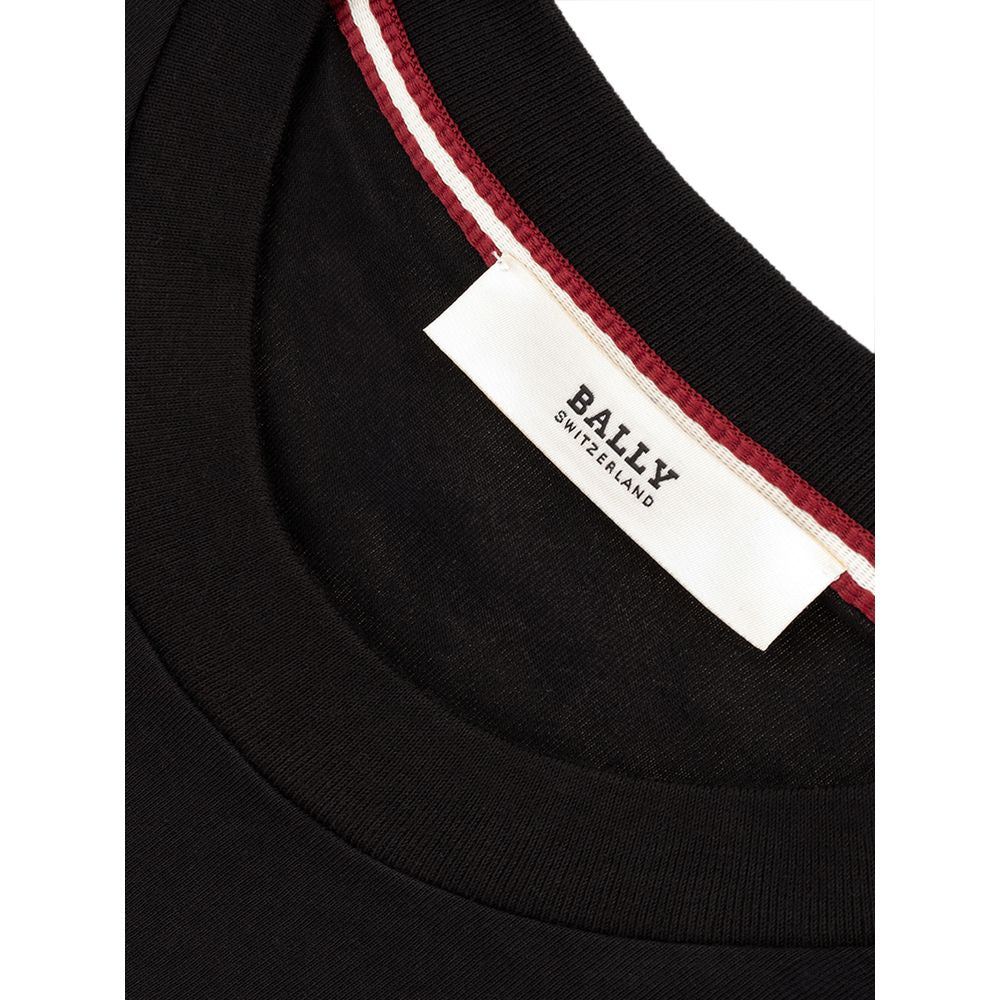 Black Cotton T-Shirt - SEHABRANDS