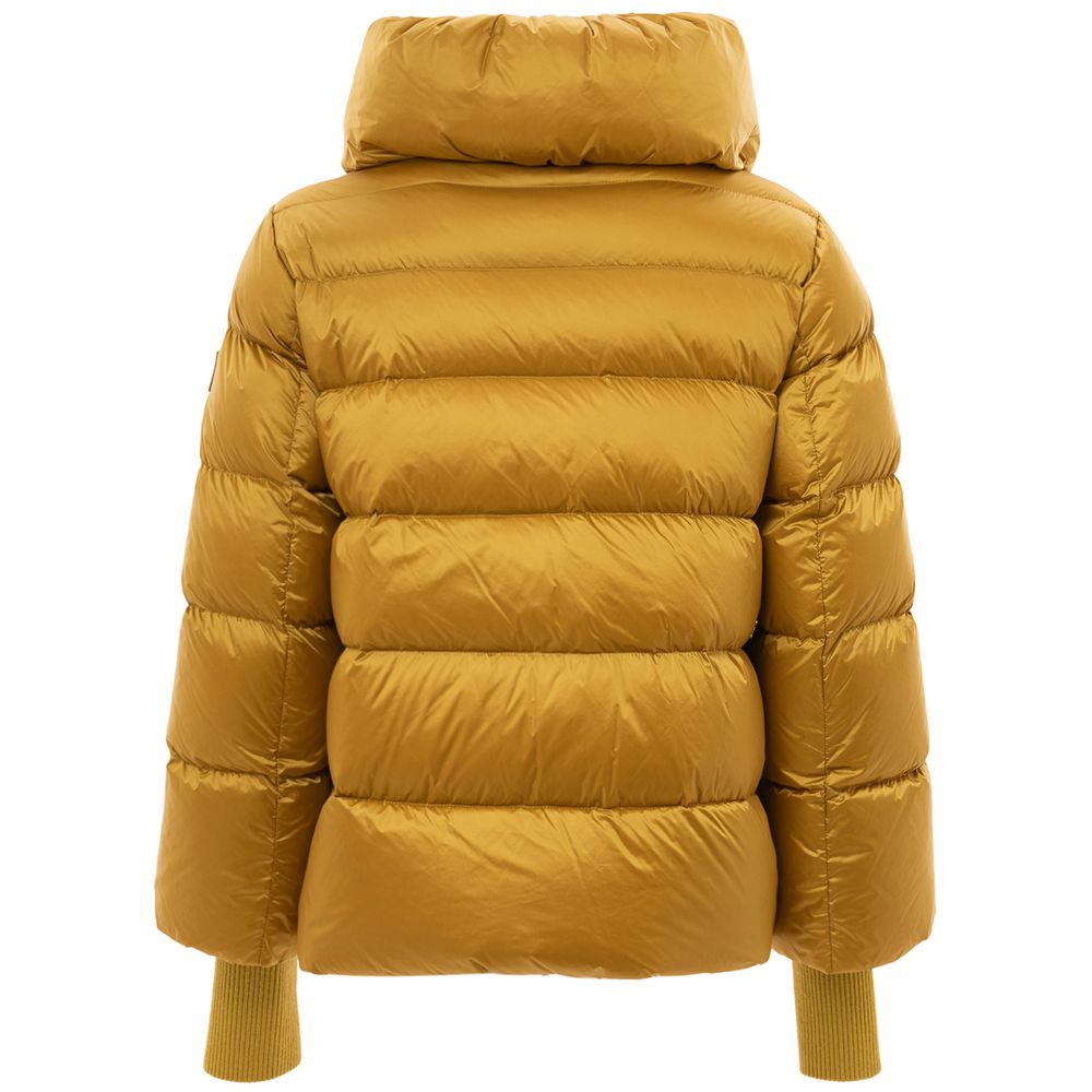 Gold Polyamide Jackets & Coat - SEHABRANDS