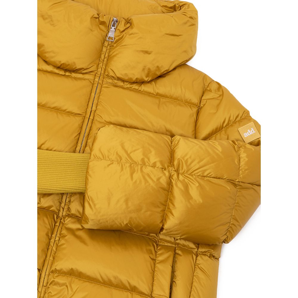 Gold Polyamide Jackets & Coat - SEHABRANDS