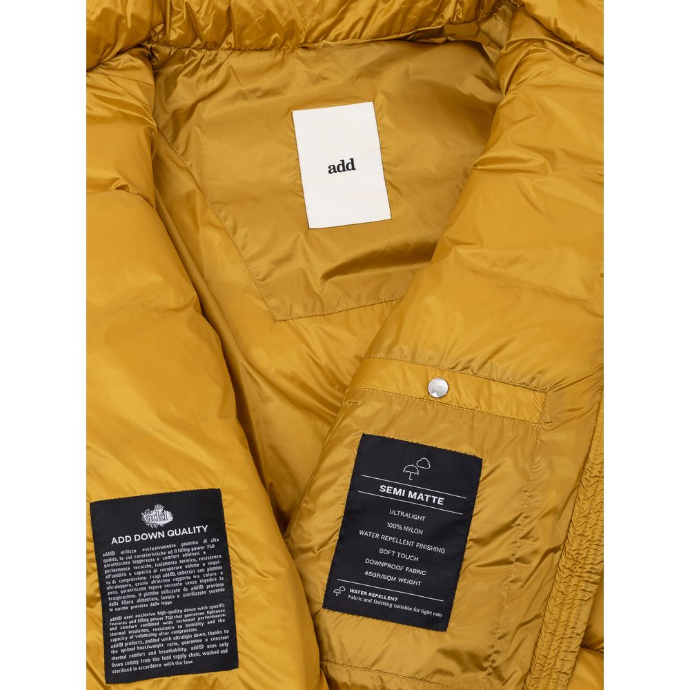 Gold Polyamide Jackets & Coat - SEHABRANDS