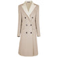 Made in Italy Beige Wool Vergine Jackets & Coat