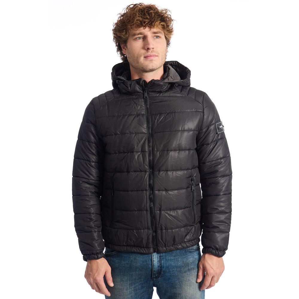 Black Polyester Jacket - SEHABRANDS