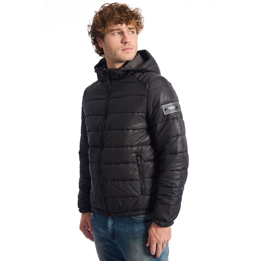 Black Polyester Jacket - SEHABRANDS