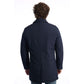 Blue Polyester Jacket - SEHABRANDS