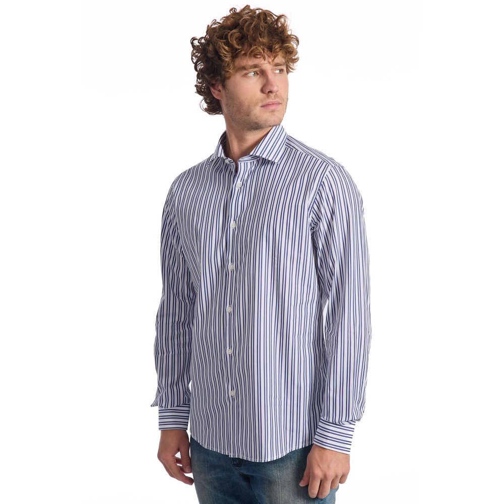 Light Blue Cotton Shirt - SEHABRANDS