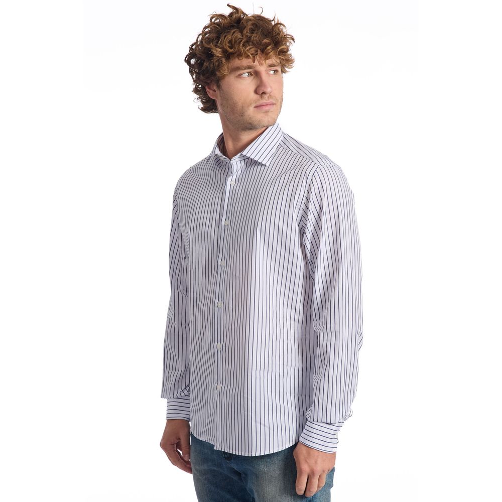 Light Blue Cotton Shirt - SEHABRANDS