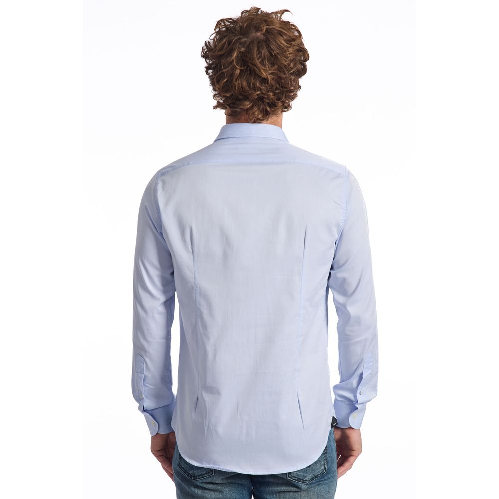 Light Blue Cotton Shirt - SEHABRANDS