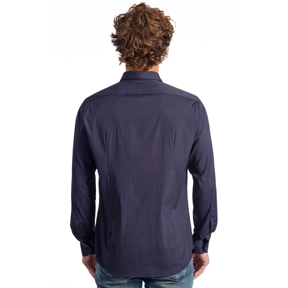 Blue Cotton Shirt - SEHABRANDS