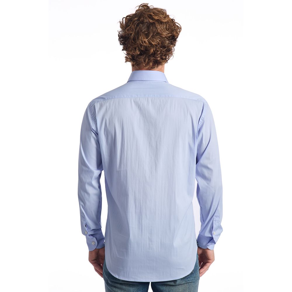 Light Blue Cotton Shirt - SEHABRANDS