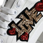 Dolce & Gabbana White Love Patch Portofino Sneakers Shoes