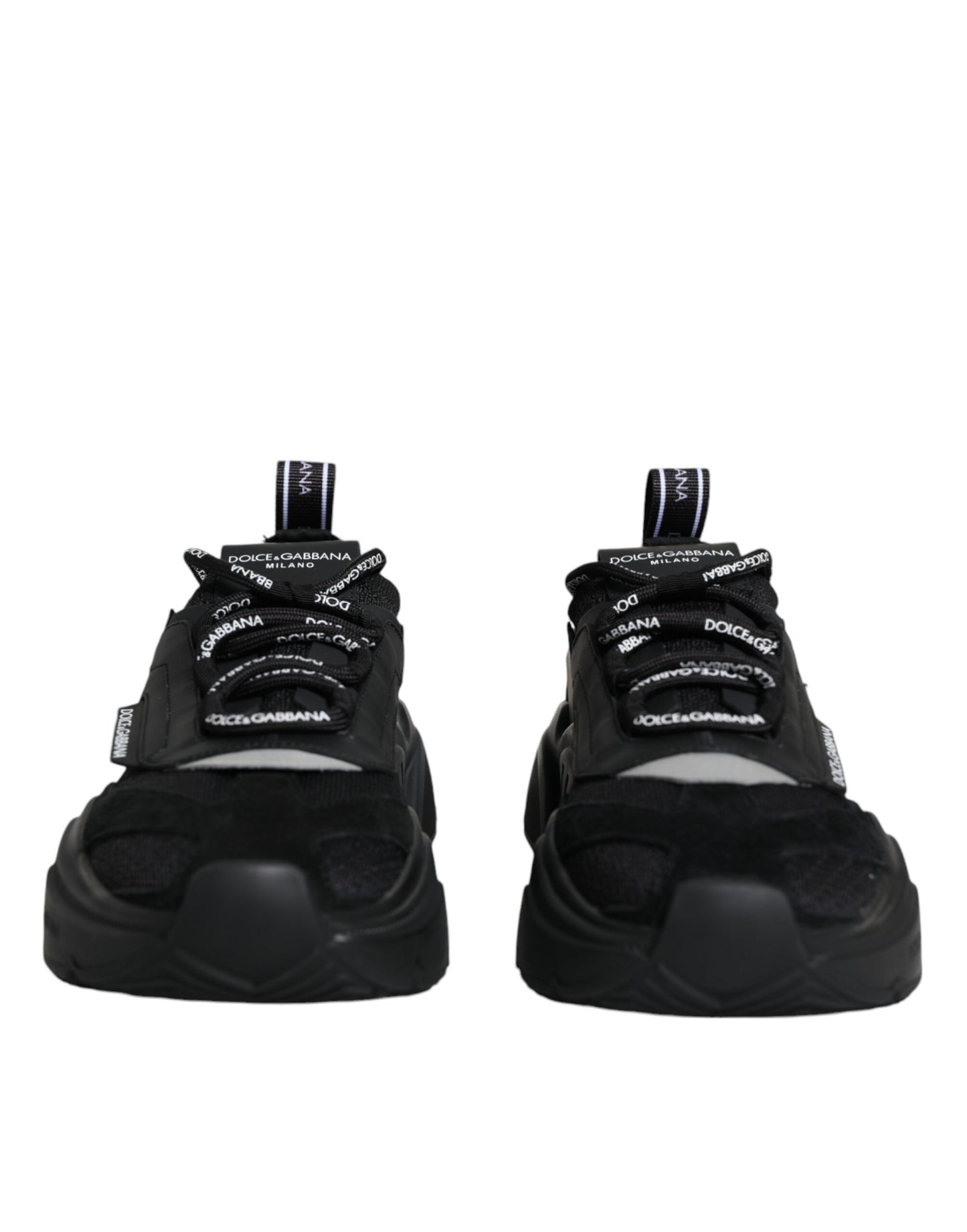 Dolce & Gabbana Black Daymaster Low Top Sneakers Shoes