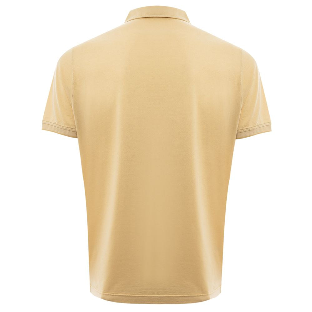 Yellow Silk Polo Shirt - SEHABRANDS