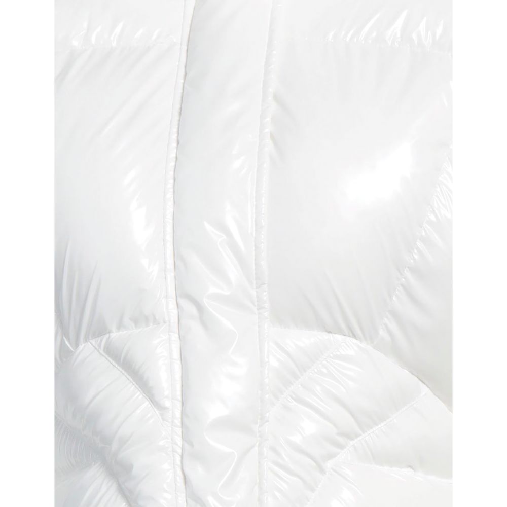 White Polyester Jackets & Coat - SEHABRANDS