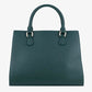 Green Artificial Leather Crossbody Bag - SEHABRANDS