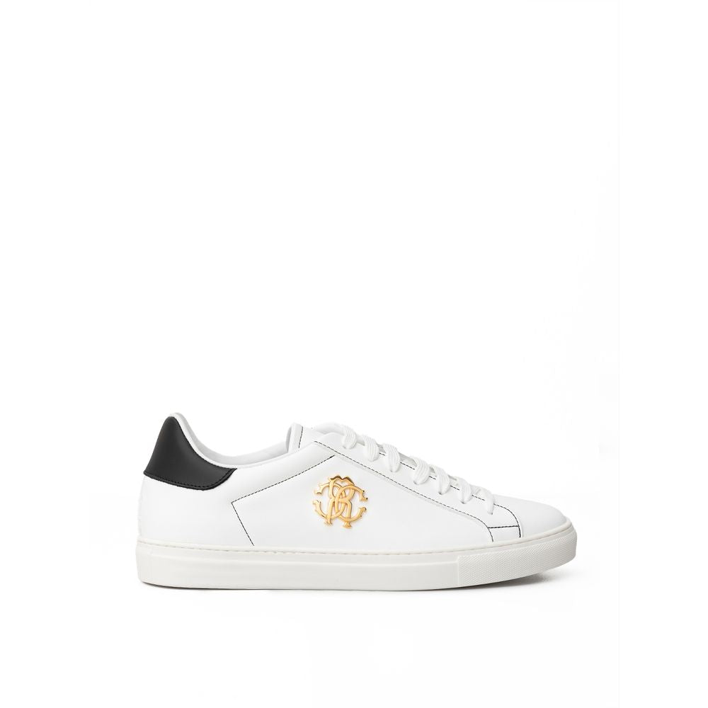 White Leather Sneaker - SEHABRANDS