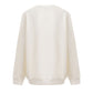 White Cotton Sweater - SEHABRANDS