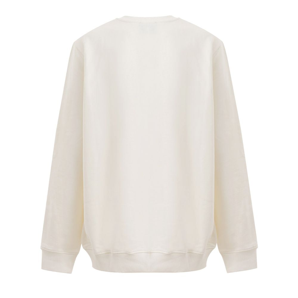 White Cotton Sweater - SEHABRANDS