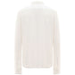 Corneliani White Cotton Polo Shirt