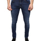 Dolce & Gabbana Dark Blue Cotton Stretch Skinny Denim Jeans