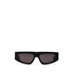 Bottega Veneta Black Acetate Sunglasses