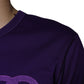 Dolce & Gabbana Purple DG Logo Cotton Crew Neck T-shirt