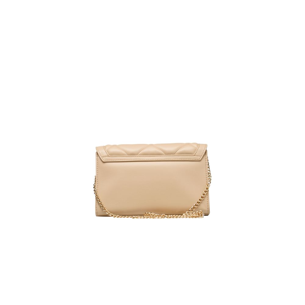 Love Moschino Beige Polyethylene Women Crossbody