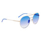 DKNY Gold Metal Sunglasses