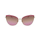 Longchamp Gold Metal Sunglasses