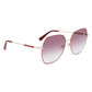 Longchamp Red Metal Sunglasses