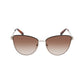 Longchamp Gold Metal Sunglasses