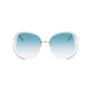 Longchamp Gold Metal Sunglasses