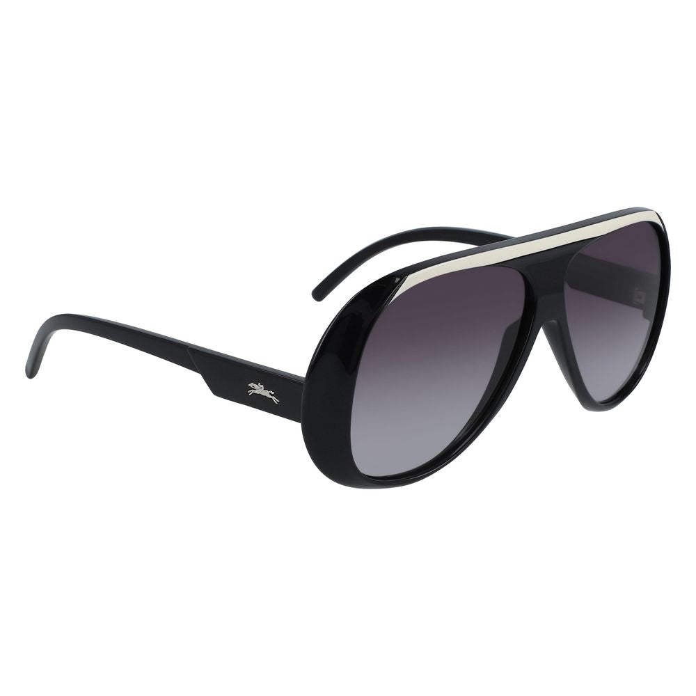 Longchamp Black Plastic Sunglasses