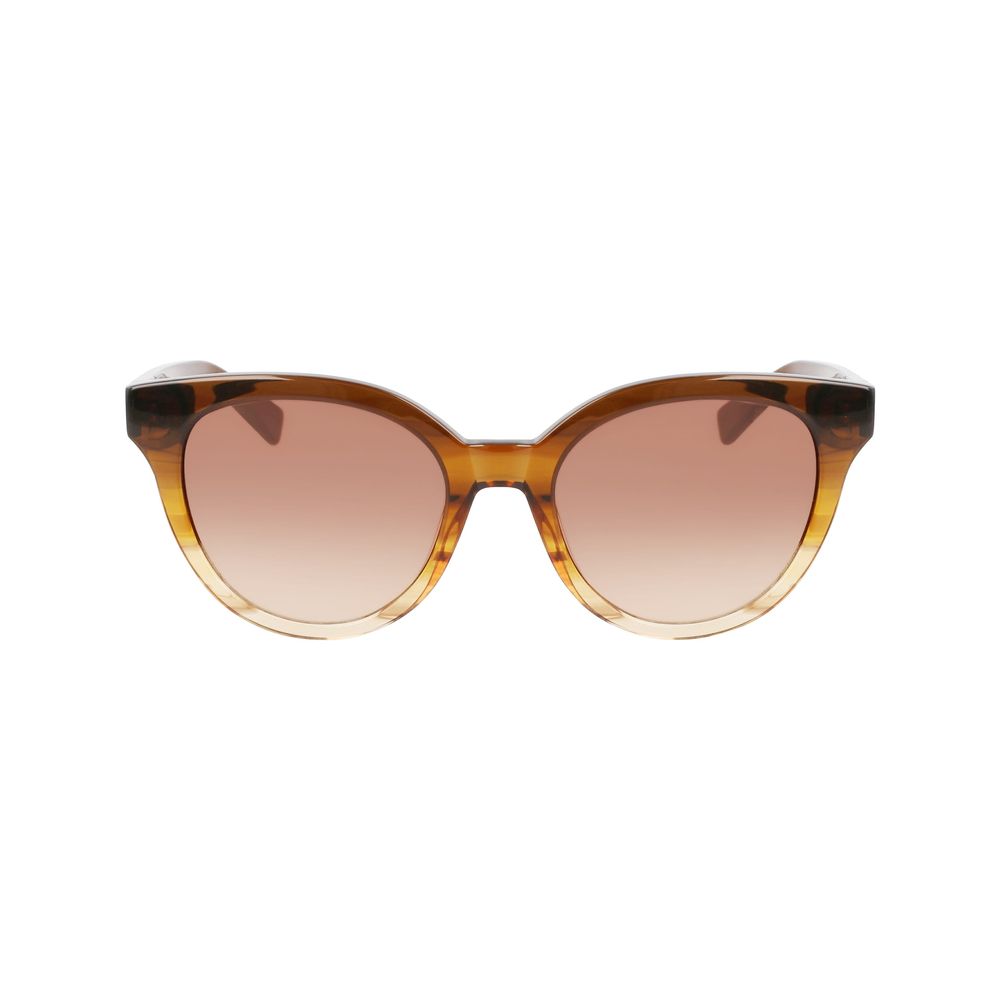 Longchamp Brown Acetate Sunglasses