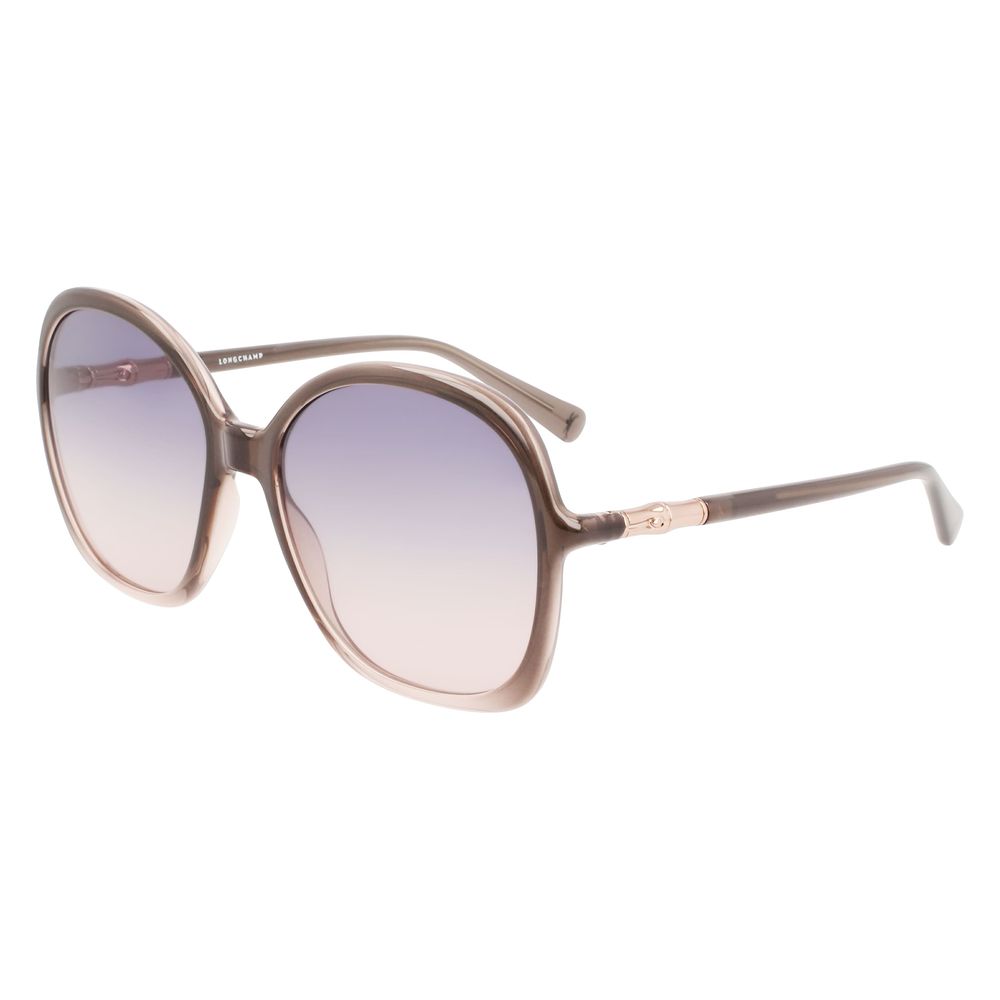 Longchamp Gray Bio Injected Sunglasses