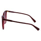 Longchamp Red Acetate Sunglasses