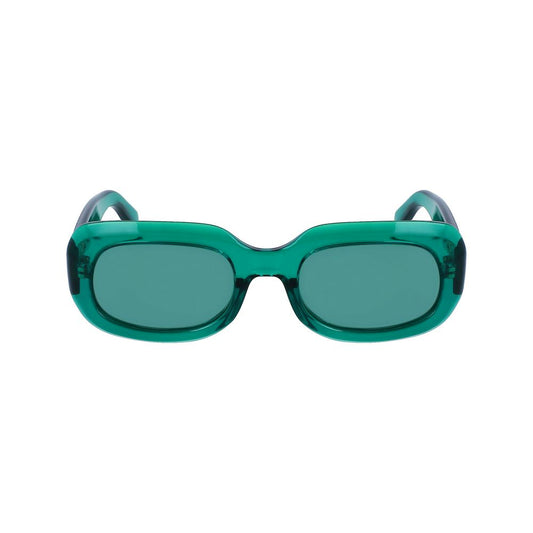 Longchamp Green Injected Sunglasses