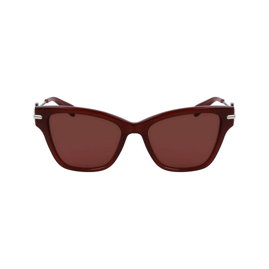 Longchamp Brown Acetate Sunglasses