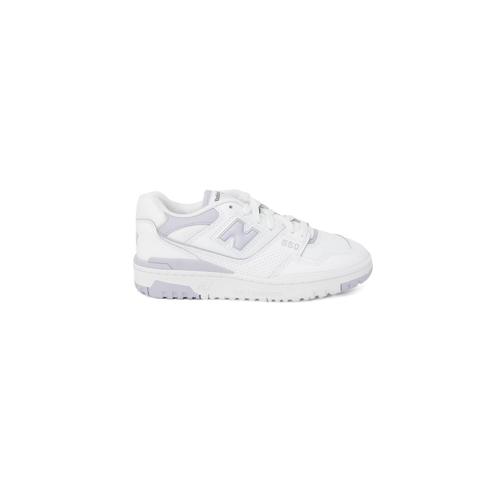 New Balance Purple Leather Sneaker