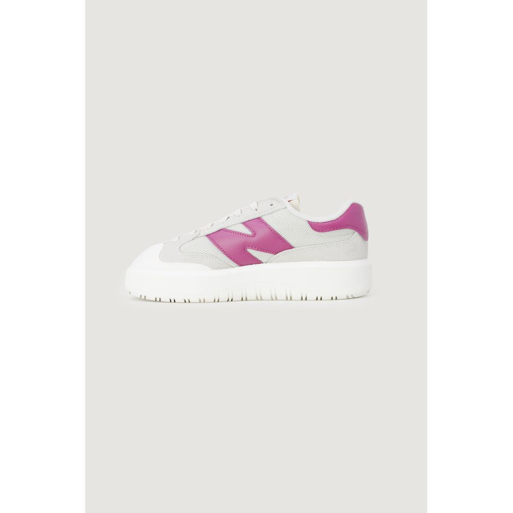 New Balance Pink Leather Sneaker