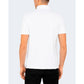 Armani Exchange White Cotton Polo Shirt