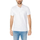 Hugo Boss White Cotton Polo Shirt